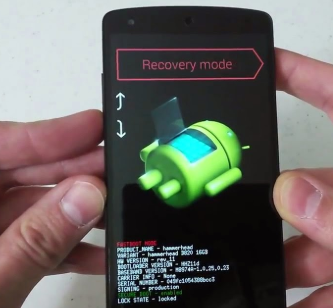 Restablecer los datos de fábrica de un celular Android