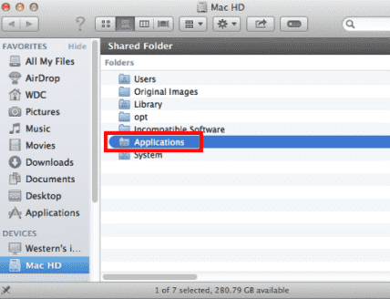 Primer paso para formatear el disco duro de un Mac